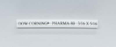 1//4 x 3//8 50-ft pk 1//4 x 3//8 9.6 9.6 6.4 COLE-PARMER 4066764 Dow Corning Pharma-80 Tubing 6.4