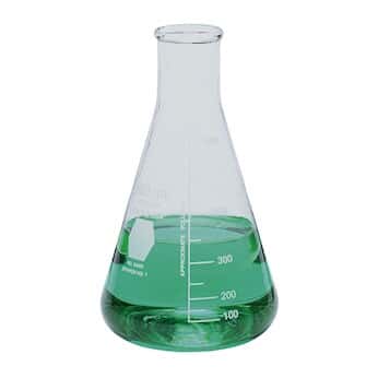 Kimble 953760-4002 Borosilicate Glass Erlenmeyer Style Filter Flask with Safety Coated 4L Capacity