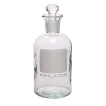 300mL Numbered 361-384 Wheaton 227497-16 BOD Bottle Robotic Stopper Case Of 24 69mm Diameter x 165mm Height