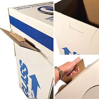 Dynalon 797015 Glass Disposal Boxes, Bench Style, 6 per pack