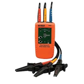 Extech 480403 Phase Sequence and Motor Rotation Tester