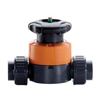 GF Signet 161.514.617 Type 514 PVC Manual Diaphragm Valve, 2