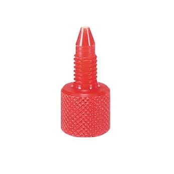 Idex F 100x Fingertight One Piece Fitting Diamond Knurl Red Pctfe 1 16 Od Tubing 10 32 Coned 10 Pk From Masterflex