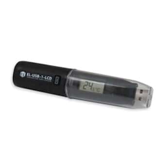 grafisk dvs. Addition Lascar EL-USB-1-LCD USB Temperature Data Logger with Display from  Cole-Parmer