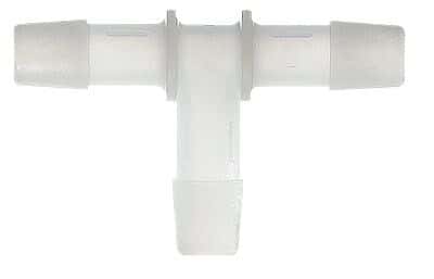 2-1//2 Cole-Parmer PVDF Barbed Y Connector 2-1//16; Pack of 10 1//2 ID,2-7//16