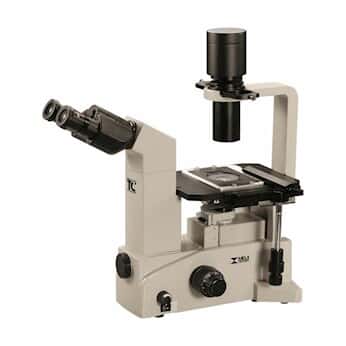 Meiji Techno Inverted Microscope, Phase Contrast, 220 VAC