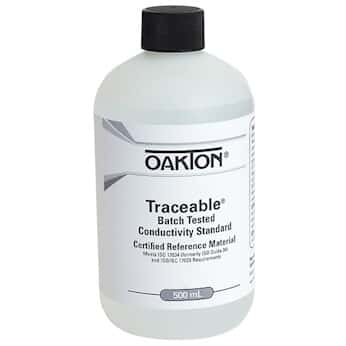 Oakton Conductivity And Tds Standard 10 µs Cm 500 Ml From Cole Parmer