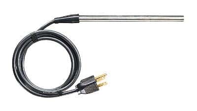 Process Technology VS.3211 Immersion Heater, Two 304 SS Rod s, 6 L Heated  Area, 300 Watts, 240 V from Cole-Parmer United Kingdom