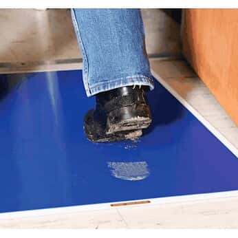 Purus PF2430-64B Adhesive Mat Refill, blue, 60 layer, 4/pk