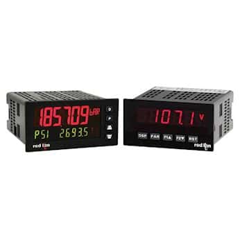 Red Lion PAX2A 2-Line DCA/DCV/TC/RTD Panel Meter, 1/8-DIN; 40-250VAC/VDC