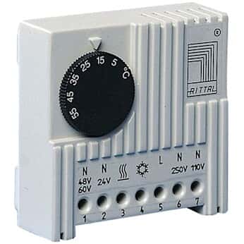 Rittal 3110000 Enclosure Thermal Management Thermostat, 2.8 x 2.8 x 1.3  from Cole-Parmer India