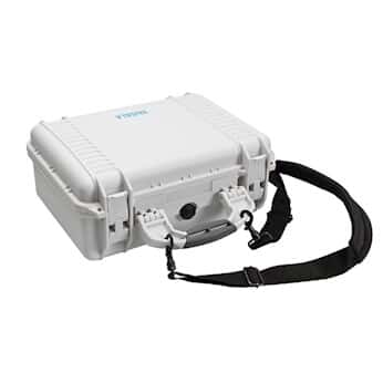 hard sided cooler with shoulder strap