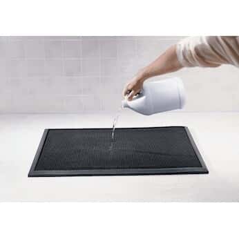 Grease Resistant 3x5 Drainage Mat Black With Images Drainage Rubber Flooring