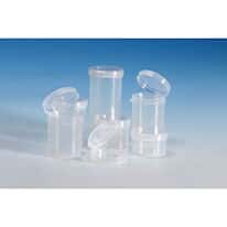 Hinged-lid vial, 1.25" OD, 3.3 mL, 1000/CS