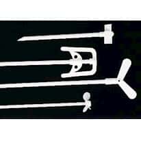 U-Shaped Blade PP Paddle Assembly, 5/16" Bore, 13-13/16" L, 2-5/8" Dia