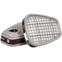 3M 6001 PACK Filter cartridge, Organic vapor, (Black)