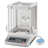 A&D Weighing GX-224AE Apollo Precision Analytical Balance, Internal Calibration;, 220g x 0.0001 g,  Built-in Ionizer