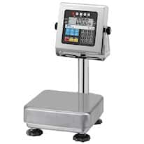 A&D Weighing HW-10KCWP High Resolution Washdown Industrial Scale; Capacity 20 lb x 0.002lb