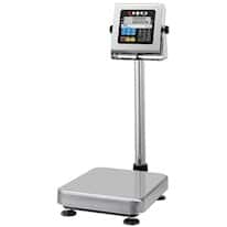 A&D Weighing HW-60K-WP High Resolution Washdown Industrial Scale, Capacity 150 lb x 0.01 lb