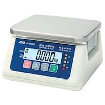 A&D Weighing SJ-30KWPF Compact Washdown Scale. 66Lb x 0.002Lb