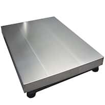 Adam Equipment GB130a Stainless Steel Weighing Scale, 130lb/60kg, 11.8" x 15.7" Platform