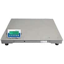 Adam Equipment PT 315-10S [AE403a] PT Industrial Washdown Weighing Base with AE403 Indicator, 10,000lb/4500kg  x  2lb/1kg, 59.1" x 59.1" Stainless Steel Platform