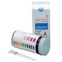 Advantec 07030051 Test Strips, Chrome Check A (Cr6+), 0 to 50 ppm; 25 Strips/Pk, 6 month shelf life