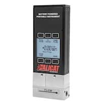 Alicat Liquid Flowmeter with Display, 0 - 10 LPM, Battery Operated