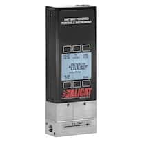 Alicat Liquid Flowmeter with Display, 0 - 500 CCM, Battery Operated