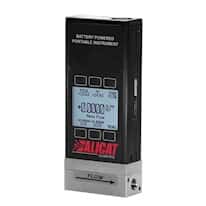 Alicat Mass Flowmeter with Display, 0 - 1 SCCM, Battery Operated