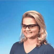 Allsafe 19804 Safety Glasses, Black frame, Clear lens