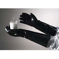 Ansell 19-026 214023 Heat-Resistant, Lined Neoprene Gloves, size 10, 26"L
