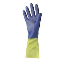 Ansell 224 192243 Flock-Lined, Neoprene-Over-Latex Gloves, size 8, 12 pair/pk