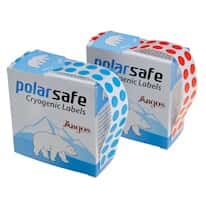 Argos Technologies PolarSafe® Label Dots, 9.5 mm dia, Red; 1000/Roll