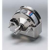 Ashcroft 1009 Glycerin-Filled SS Pressure Gauge, 2.5" Dial, 1/4" NPT(M) Lower Back Connection, 0 to 60 psi