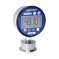 Ashcroft 20323.0 Digital Sanitary Gauge, 1.5" Tri-Clamp, 0 to 100 psi, battery powered