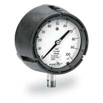 Ashcroft 4.5" Industrial Process Gauge, Glycerin Filled, 0 to 400 psi