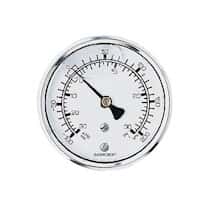 Ashcroft 0 to 30 psi and 0 to 200 kPa Dual-Scale Gauge, Back Connection