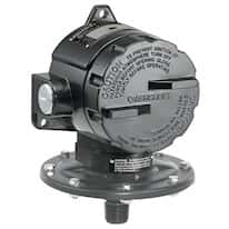 Ashcroft B Series Explosion Proof Pressure Switch, 10" WC, 1/4" NPT(F); Two Set Points