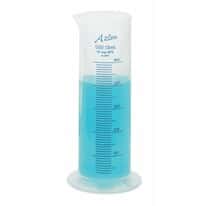 Azlon 537835-0100 Squat-Form PP Graduated Cylinders, 100 mL, 5/Cs
