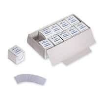 Bel-Art H446900000 Plastic Cover Slips, flexible vinyl, 1000/pk