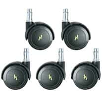 Bevco CARD/5S Casters, ESD, Aluminum; 5/Pk