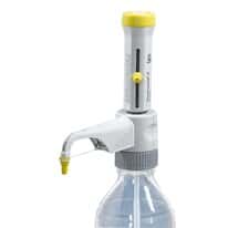 BrandTech Dispensette® S Organic Bottletop Dispenser, Analog Adjustable, with Recirculation Valve, 1-10 mL