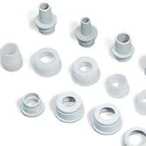 BrandTech 704399 Threaded Bottle Adapter, ETFE, GL45 Thread x GL38 Bottle Thread BrandTech 704399 Threaded Bottle Adapter, ETFE, GL45 Thread x GL38 Bottle Thread