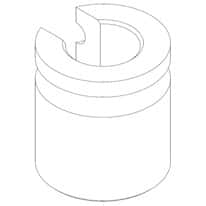 Branson 1021357 Clamp for SFX150 Cup Horn for use on Stand 