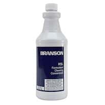 Branson LRS-QT Liquid Rust Stripper (mold/equip cleaner removing rust, scaling, paint, & grease), One Quart Bottle; 12/CS