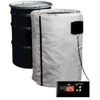 BriskHeat FGDHC55240 55 Gallon, Full Coverage, Metal Drum Heater, Dual Zone; 240 V