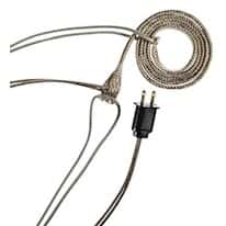 BriskHeat TBIH052-020LD Dual Element, Cloth Insulated Heat Tape, 2' x 1/2" , 156 Watts, 240 V