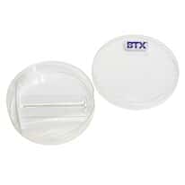 BTX 45-0104 Glass Microslides with Round Wire Electrode, 1 mm Gap, 40 µl; 10/Pk