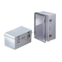 Bud Industries NBA-10172 Instrument Enclosure, ABS, 8" X 16" X 20"